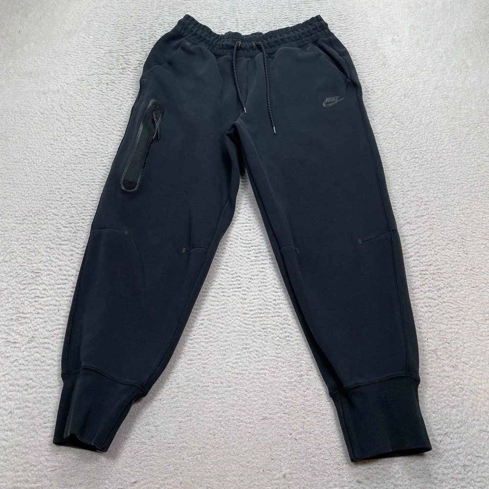 Nike Pants Black‎ Tech Fleece Joggers Womens Medium 30x25 Sweatpants CW4292 010